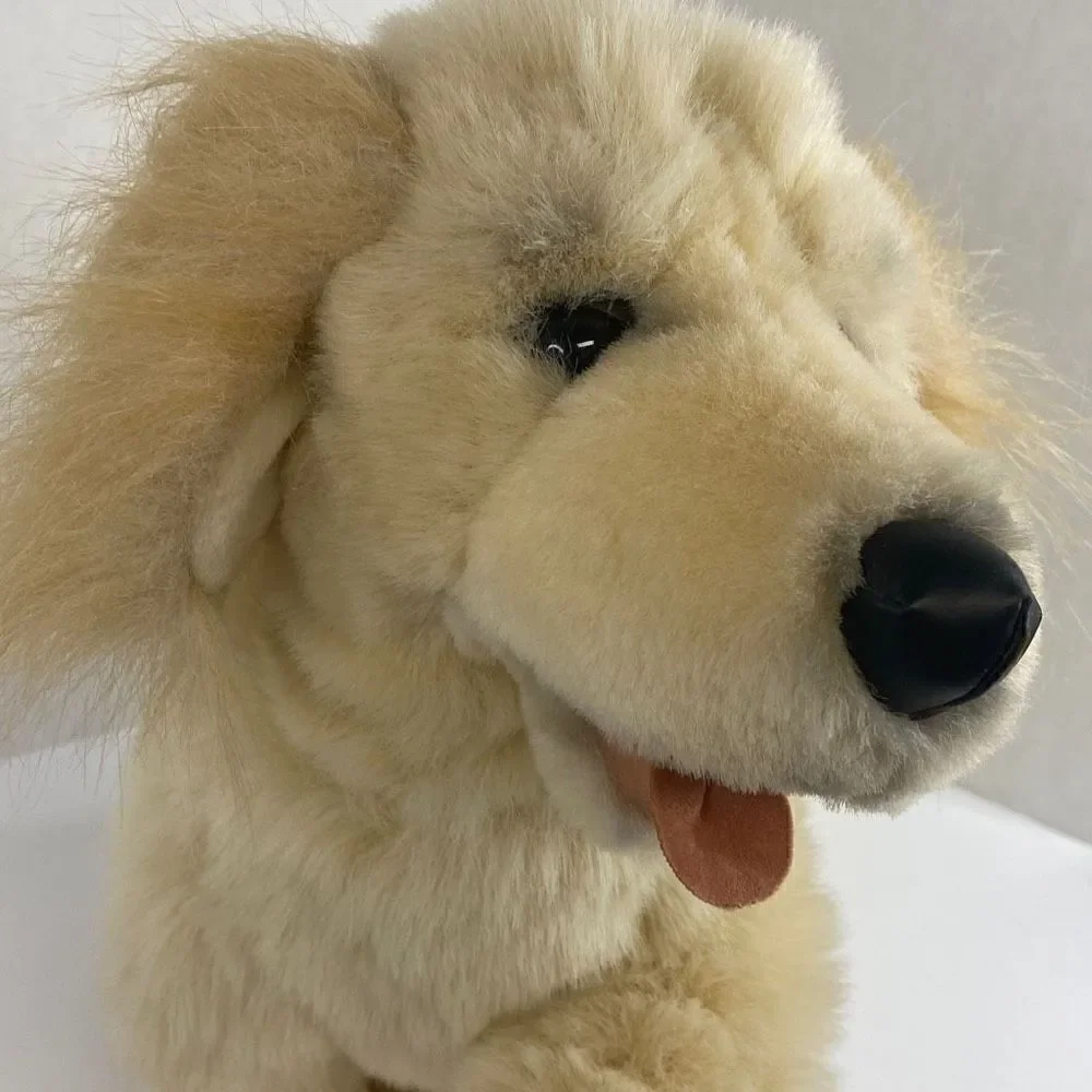 Vtg Chase The Ball Playing Dog 2000 Stuffed Animal Planet Plush Golden Retriever